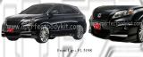 Lexus RX350 2009 (W Style) Front Lip