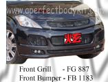 Nissan Murano INVD Front Bumper & Front Grill