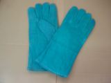 welding glove green