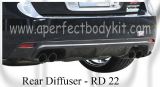 Subaru 08 Version 10 Rear Diffuser 