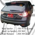 Subaru 08 Version 10 Rear Spoiler, Rear Boot Lip Spoiler & Ing Rear Bumper 