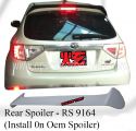 Subaru 08 Version 10 Rear Spoiler Add on Oem Spoiler 