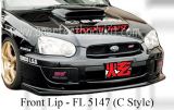 Subaru 04 Version 8 C Style Front Lip 