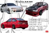 Toyota AE 86 Bodykit