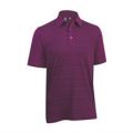 Engineered Herringbone Print Polo
