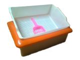PA-042A  Cat Litter Pan With Net Tray And Scoop