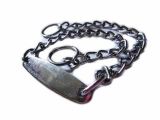 BO-1727  Chain Collar With Dog Tag