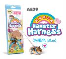 AE09  Alice Hamster Harness - Blue