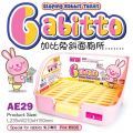 AE29  Alice Gabitto Sloping Rabbit Toilet - Pink