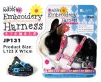 JP131  Jolly Embroidery Rabbit Harness
