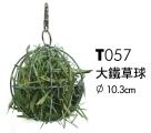 T057  Metal Hay Holder With Chain
