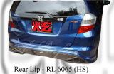Honda Fit 08 HS Rear Lip 