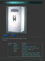 Counter-Top Water Dispenser, Hot/Cold, 10L, Steel F2-021