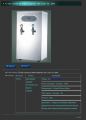 Counter-Top Water Dispenser, Hot/Cold, 10L, Steel F2-022