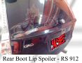 Honda Stream 2006 Rear Boot Lip Spoiler 