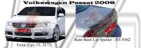 Volkswagen Passat 2008 Front Lip & Rear Spoiler 