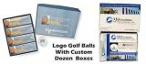 Custom Packaged Logo Golf Balls