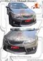 Kia Forte NF Front Bumper (Round Fog Lamp)