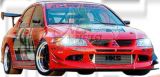 Mitsubishi Evo 8 AP Style Front Bumper, Front Canards, Front Fender & Side Skirt 