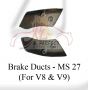 Subaru Version 8 2004 Brake Ducts FRP / Carbon Fibre 