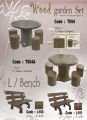 Wood Garden Set