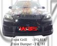 Mazda 3 Hatchback 2006 Front Grill & Front Bumper 