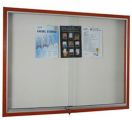 Soft Notice Board With Wooden Frame Cabinet