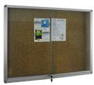 Stick on Notice Board With Aluminium Frame Cabinet