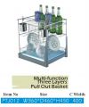 MULTI-FUNCTION THREE LAYERS PULL OUT BASKET