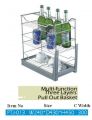 MULTI-FUNCTION THREE LAYERS PULL OUT BASKET