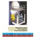 Multi-function Two Layers Pull Out Basket