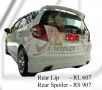 Honda Fit 2008 MG Rear Lip & Rear Spoiler 