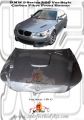 BMW E60 Vor Style (Carbon Fibre/FRP) Front Bonnet 