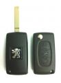 Peugeot 407 3B Genuine Flip Remote Key VA2