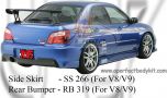 Subaru Version 8 2004 Ing Rear Bumper 