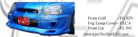 Subaru Version 8 2004 Sym Front Lip, Front Grill & Fog Lamp Cover 