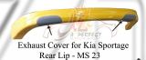 Kia Sportage 2011 Exhaust Cover for I Style Rear Lip 