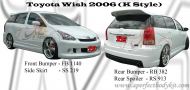 Toyota Wish 2006 K Style Bodykits 