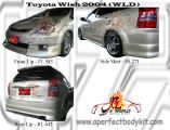 Toyota Wish 2004 WLD Style Bodykits