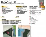 Cementious Waterproofing Slurry and Protective Coating
