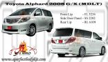 Toyota Alphard 2008 MDLT Bodykits