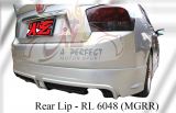 Honda City 2008 MG RR Rear Lip 