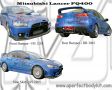 Mitsubishi Lancer EX 2008 FQ400 Bodykits 