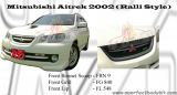 Mitsubishi Airtrek 2002 Ralli Style Front Bonnet Scoop, Front Grill & Front Lip 