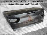 Mitsubishi Lancer Evo X, EX & Proton Inspira Carbon Fibre Rear Boot 