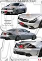 Mercedes CLS W219 WLD Style Bodykits 