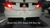 Honda Civic 2013 Mugen RR Rear Lip  