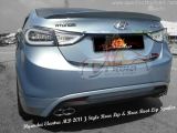 Hyundai Elantra MD 2011 Rear Lip & Rear Boot Lip Spoiler