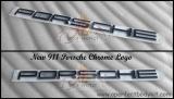 New 911 Porsche Chrome Logo 