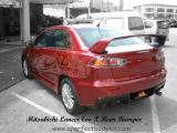 Mitsubishi Evo X Rear Bumper & Rear Spoiler